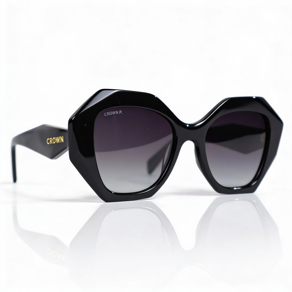 Bayview Geometric Sunglasses - Modern Luxury Eyewear | Crown Miami